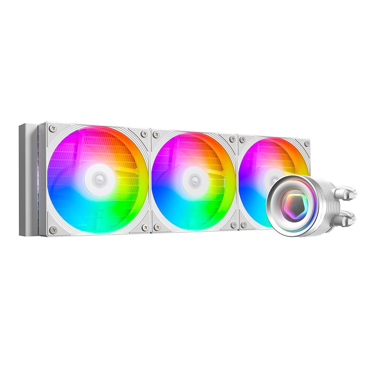 ID Cooling Liquid Cooler FX360 INF 360mm White ID Cooling Liquid Cooler FX360 INF 360mm White